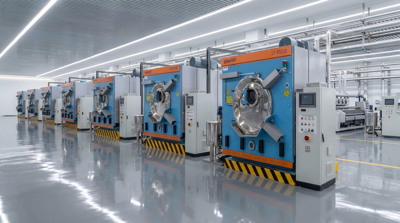 low bath ratio dyeing machine 2